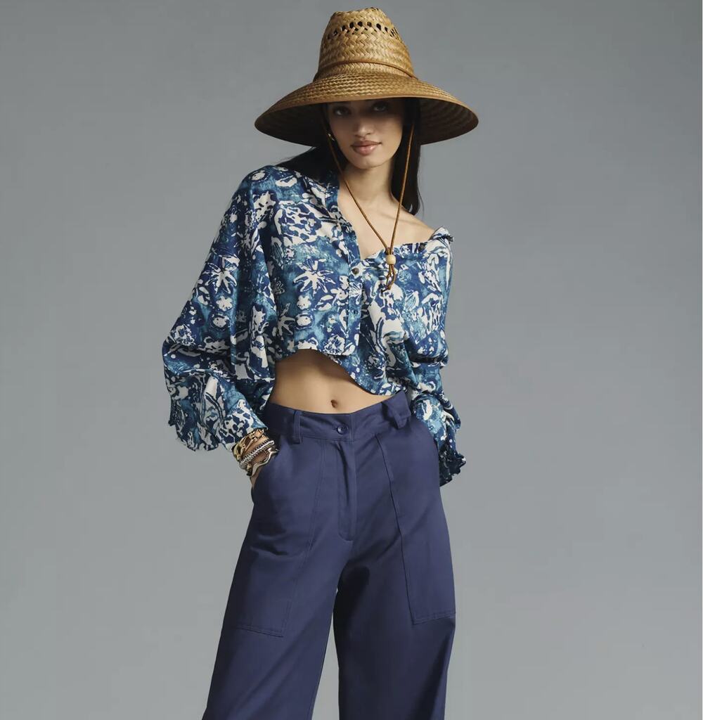 Anthropologie Pilcro Batwing Blouse